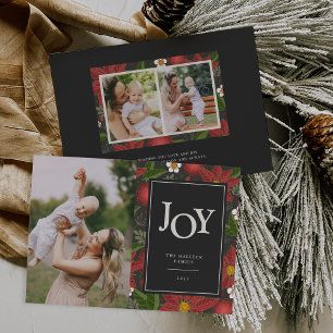 Winter Garden Christmas Photo Card