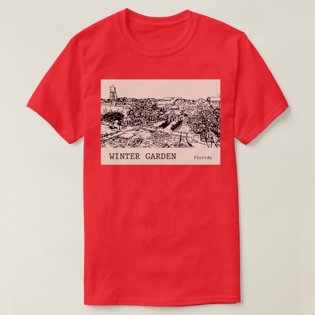 Winter Garden Florida TShirt 1 (Design Front)