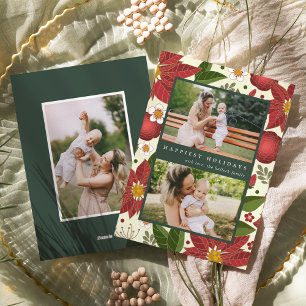 Winter Garden Holiday Photo Card