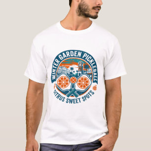 Winter Garden Pickleball Citrus Sweet Spots T-Shirt