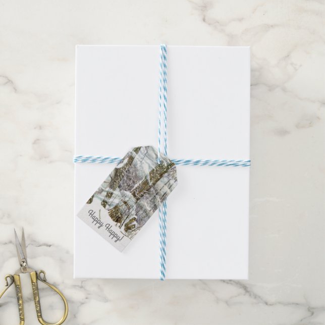 Winter Gift Tags (With Twine)