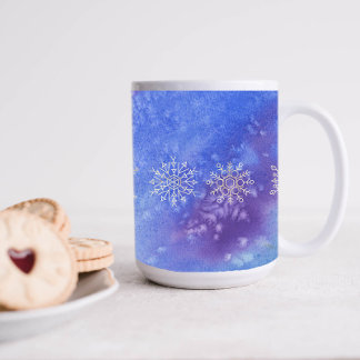 Winter Glow Snowflake Mug
