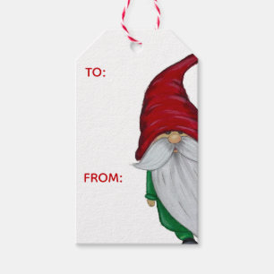 Winter Gnome Gift Tag