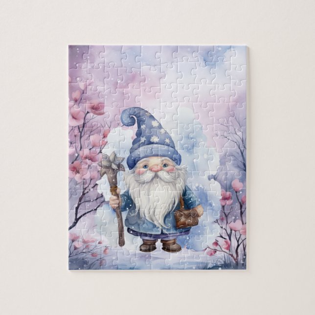 Winter Gnome Medium Complexity_01 Jigsaw Puzzle (Vertical)