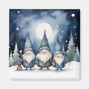 Winter Gnomes Magnet