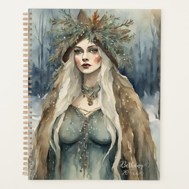 Winter Goddess Planner (Front)