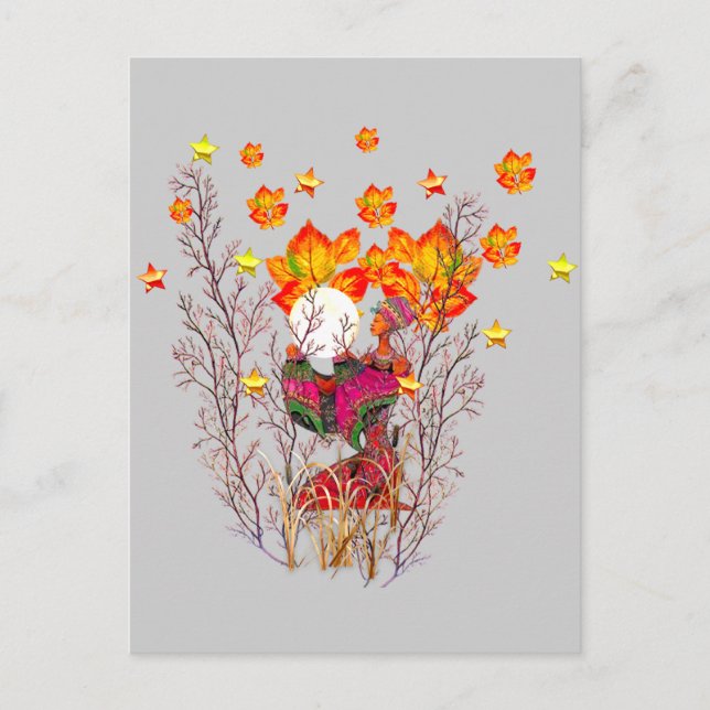 Winter Goddess Postcard (Front)