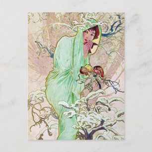 Winter Goddess Postcard