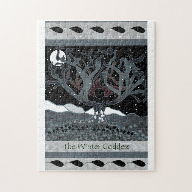 Winter Goddess Puzzle (Vertical)