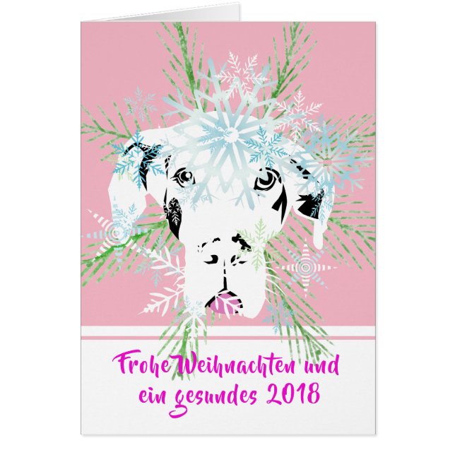 Winter Great Dane (Front)