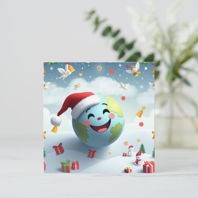Winter Greeting Card (Standing Front)