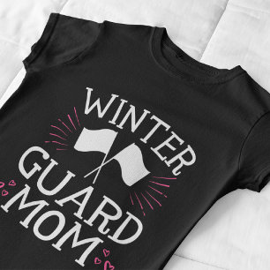 Winter Guard Mum Colour Guard T-Shirt