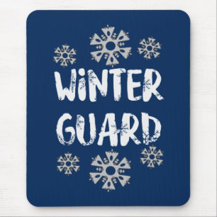 Winter Guard Snowflake Mouse Pad