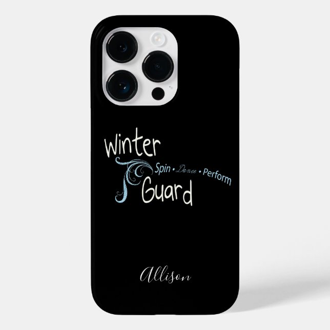 Winter Guard Spin Dance Perform Case-Mate iPhone Case (Back)