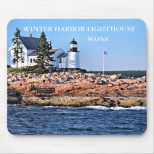 Winter Harbour Lighthouse, Maine Mouse Pad