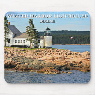 Winter Harbour Lighthouse, Maine Mouse Pad