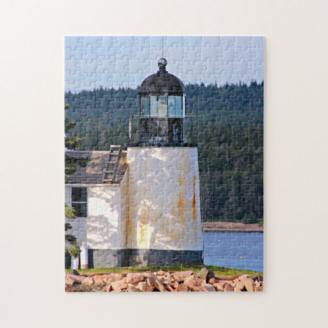 Winter Harbour Lighthouse, Maine Puzzle (Vertical)