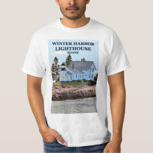 Winter Harbour Lighthouse, Maine T-Shirt