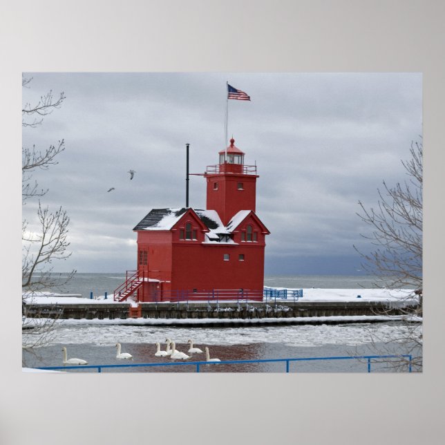 Winter Harbour Poster (Front)