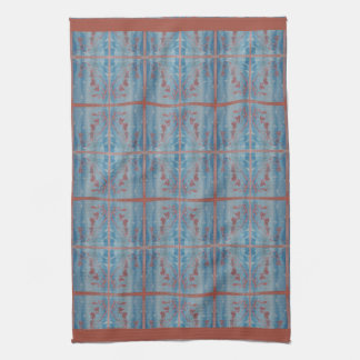 Winter Harebell Mirror Tea Towel