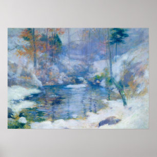 Winter Harmony, 1890-1900 by John Henry Twachtman Poster