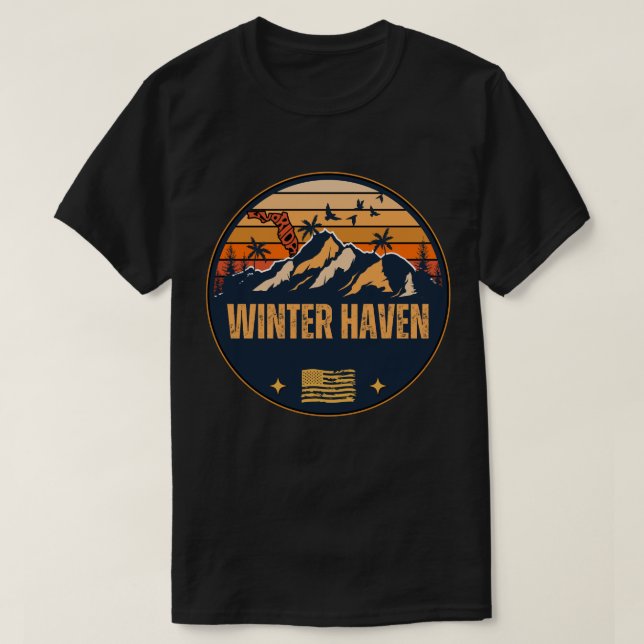 Winter Haven, Florida  T-Shirt (Design Front)