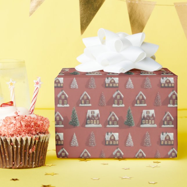 Winter Haven Wrapping Paper (Birthday Party)