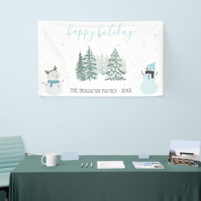 Winter Holiday Banner (Tradeshow)