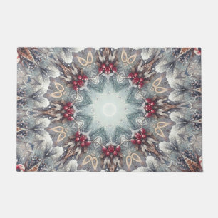 Winter Holiday Doormat