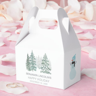 Winter Holiday Favour Box