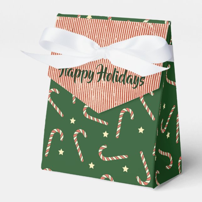 Winter Holiday Favour Box (Front Side)