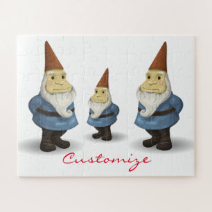 Winter Holiday Gnome Thunder_Cove Jigsaw Puzzle