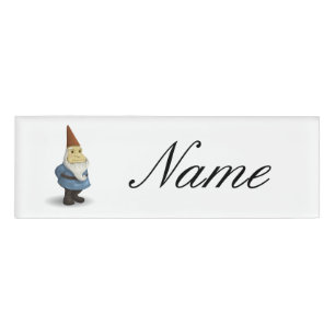 Winter Holiday Gnome Thunder_Cove Name Tag