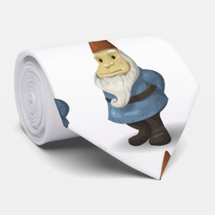 Winter Holiday Gnome Thunder_Cove Tie