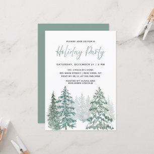 Winter Holiday Invitation