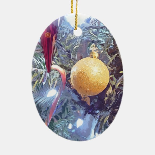 Winter Holiday Ornaments (Back)