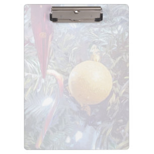 Winter Holiday Ornaments Clipboard