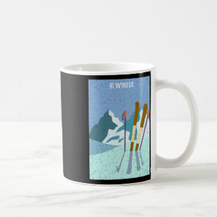 Winter Holiday Ski Christmas X-mas Skiing Skier 1 Coffee Mug