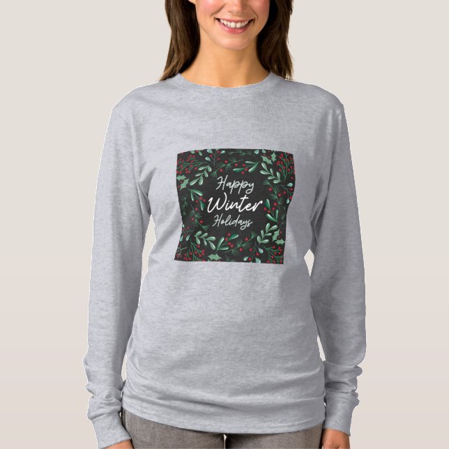 Winter Holiday T-Shirt (Front)
