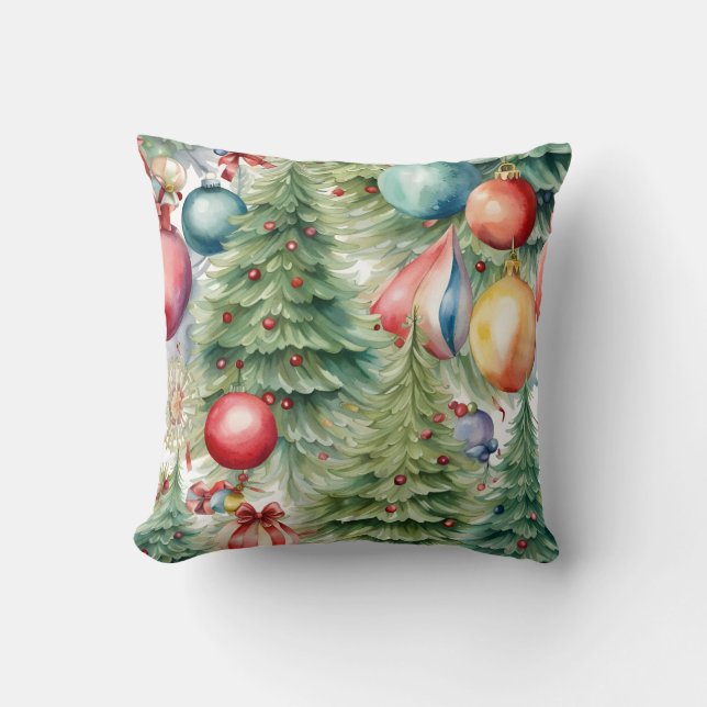 Winter Holidays Décor Cushion (Front)