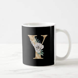 Winter holidays initials letter Y Coffee Mug