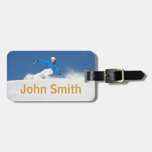 Winter Holidays Luggage Tag