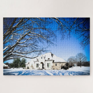 Winter home 2 jigsaw puzzle