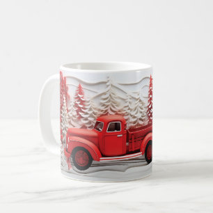 Winter Homestead Christmas Holiday Mug