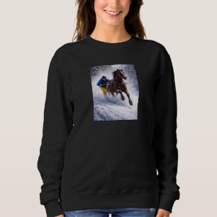 Winter Horse Clothing Swerschirts Sweatshirt