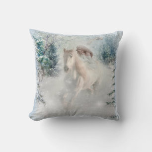 Winter Horse Cushion