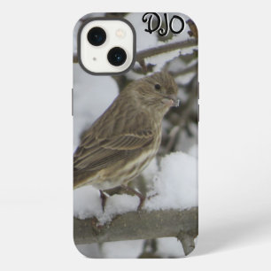 Winter House Finch Case-Mate iPhone Case