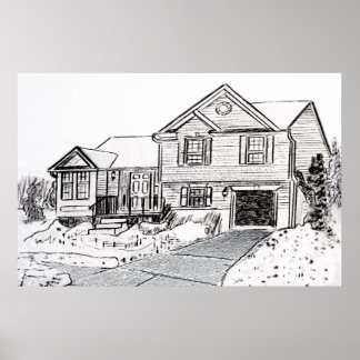 Winter House Poster