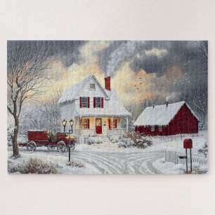 Winter House Puzzle