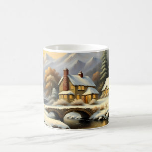 Winter Houses Coffee Mug
